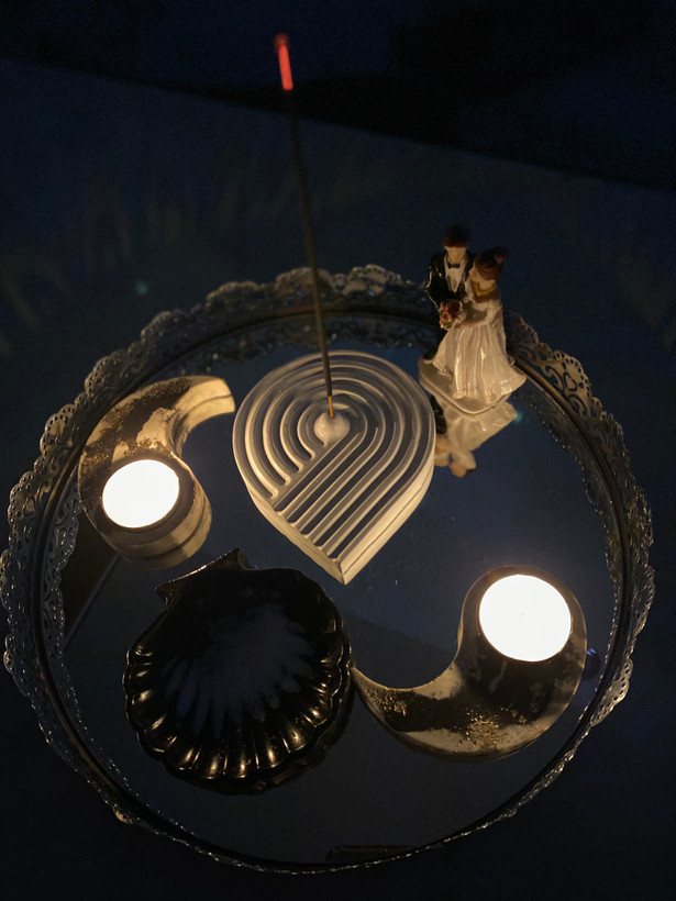 فروش ویژه ست دکوری سنگ مصنوعی با صدف و وارمر | دستساز و انرژی زا